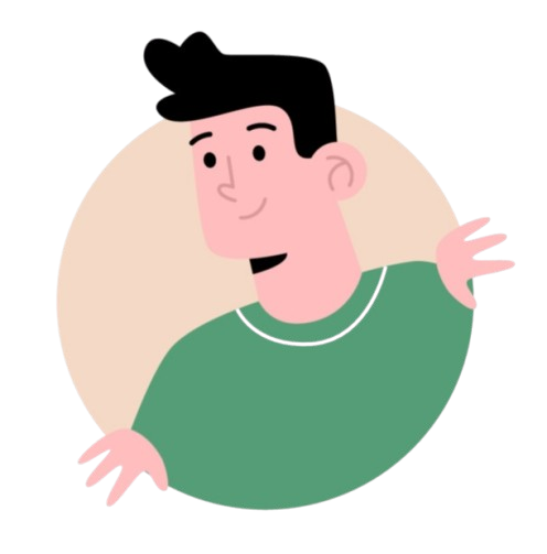 Happy person illustration